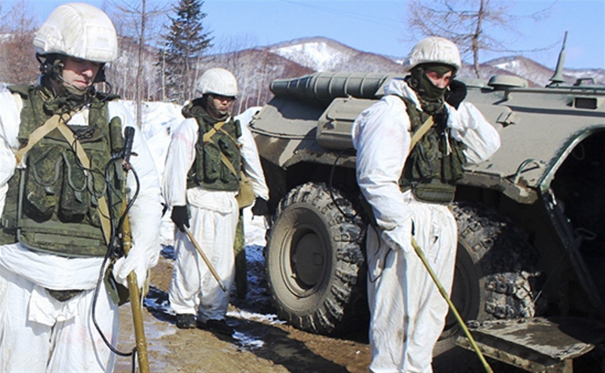 Прибрежную зону разминировали во время учений военные инженеры на Сахалине  | 30.03.2022 | Южно-Сахалинск - БезФормата