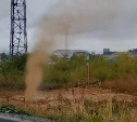Фонтан в Южно-Сахалинске оказался газовым