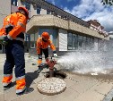 "РВК-Сахалин" проверил все пожарные гидранты в Южно-Сахалинске 