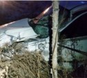 Мужчина пострадал при лобовом столкновении "УАЗа" и "Ниссана" в Южно-Сахалинске