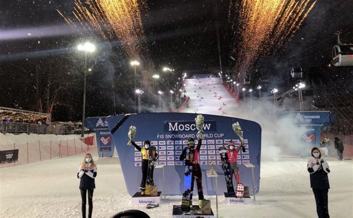 Сахалинка София Надыршина заняла второе место на этапе Кубка мира по сноуборду