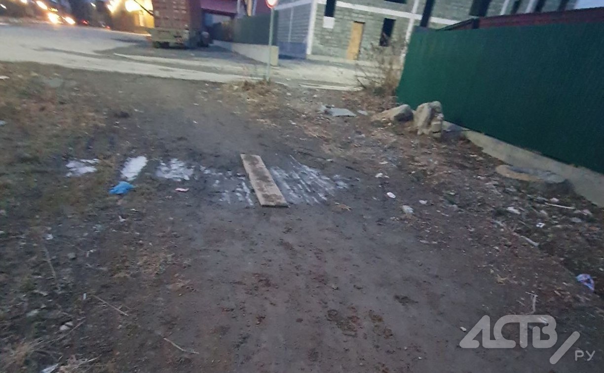 Жительнице Троицкого приходится гулять с коляской по проезжей части