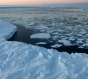 Отжимной ветер может взломать лед у побережья Долинского и Макаровского районов