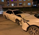 Очевидцев столкновения Toyota Mark II и Toyota Corolla Axio ищут в Южно-Сахалинске