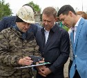 Мэр Сергей Надсадин проверил ход инженерных работ в рамках определения зон подтоплений