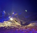 Пьяный водитель без прав перевернулся на авто и получил травмы в ДТП на юге Сахалина