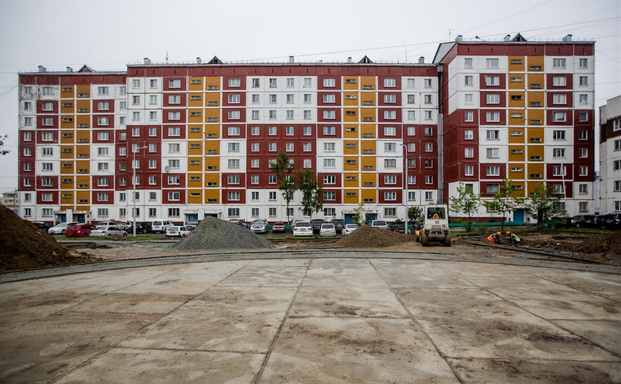 В 2018 году в Южно-Сахалинске отремонтируют 23 двора