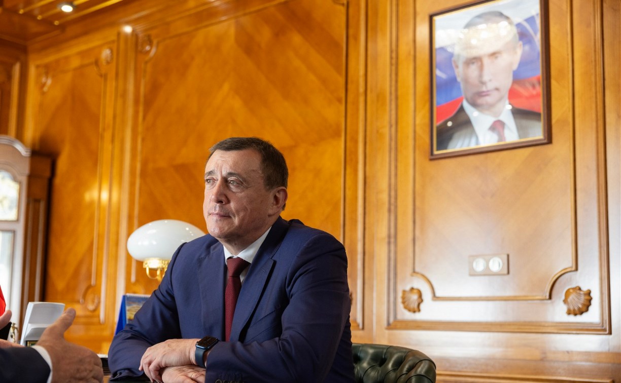 Валерий Лимаренко провел встречу с сенатором Григорием Карасиным