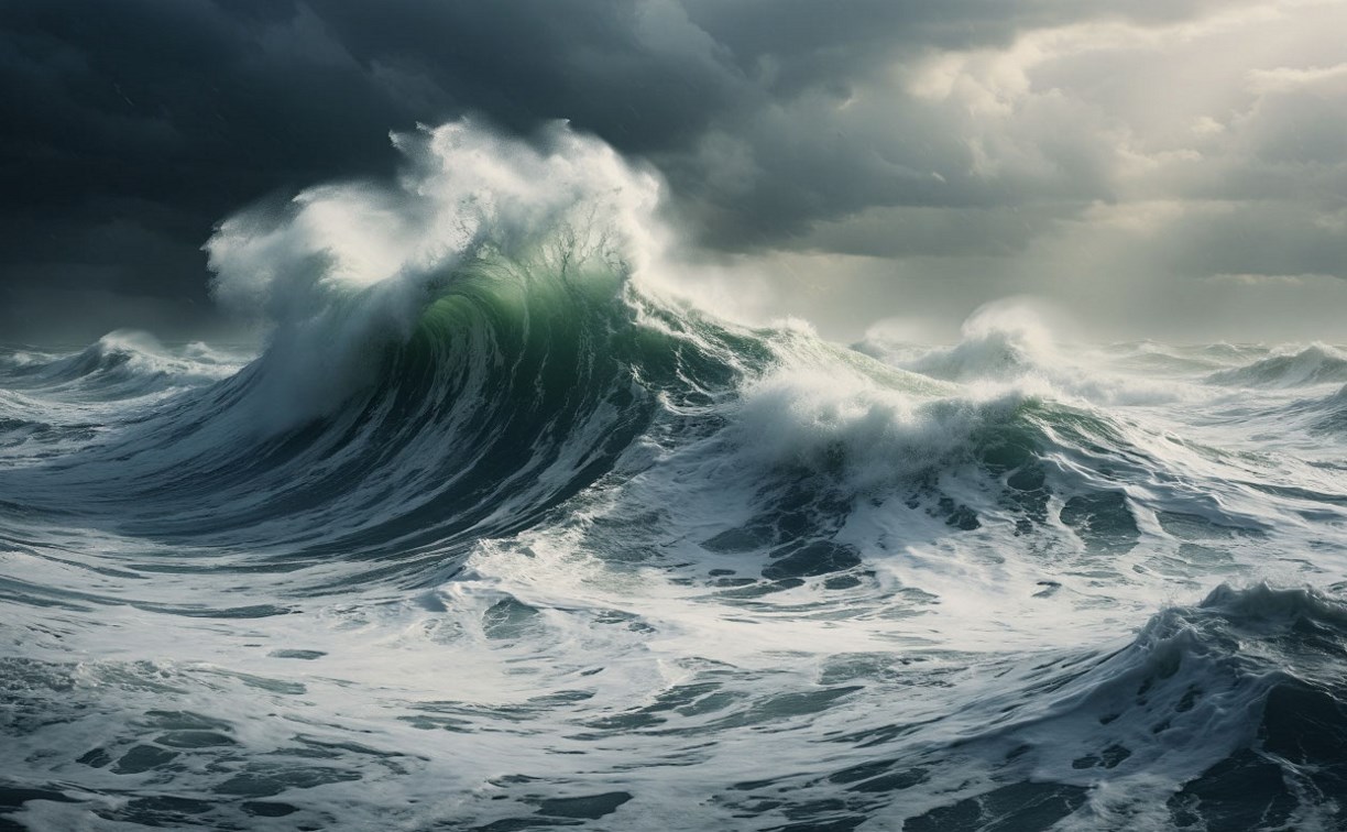 В Охотском море ожидается сильный шторм