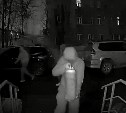 "Чьи дети?": подростки с огнетушителем ночью напали на домофон в Южно-Сахалинске 