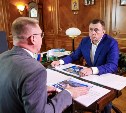 Валерий Лимаренко заслушал доклад о социально-экономическом развитии Макаровского района