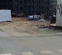 Грязь на колёсах и машины без номеров: на застройщика ЖК "Уюн-Парк" жалуются южносахалинцы
