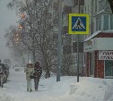 Пассажирские автобусы перестали ходить из Южно-Сахалинска до Долинска из-за метели