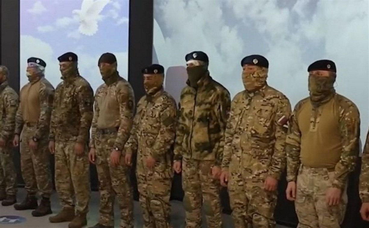 "С возвращением, мужики": на Сахалине встретили участников специальной военной операции 