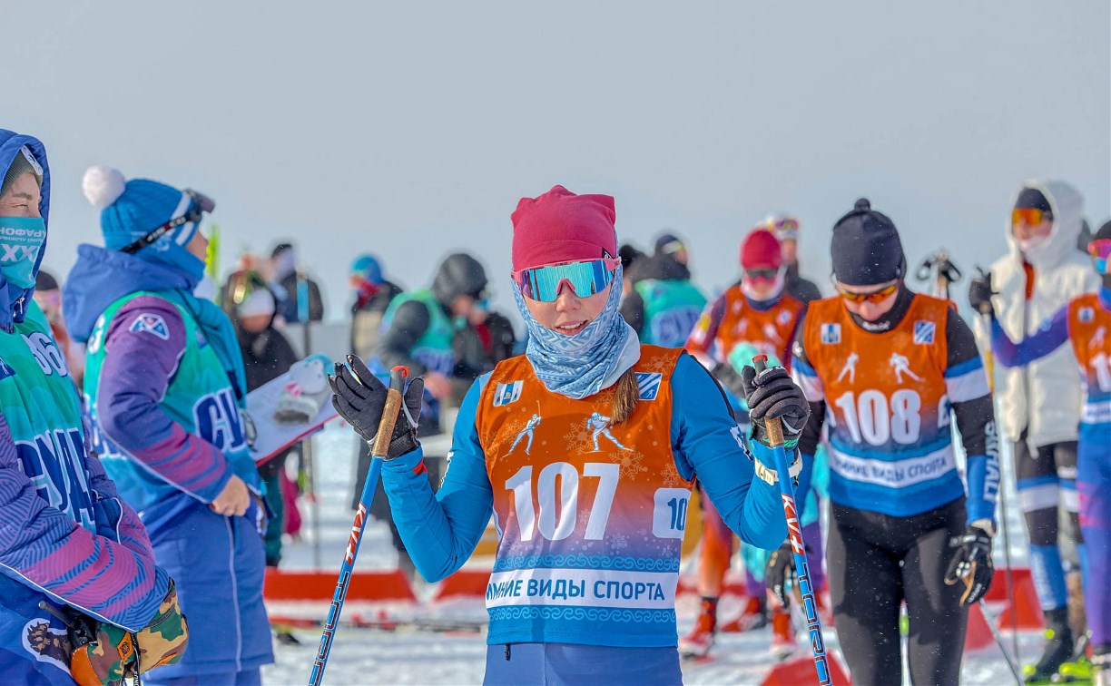 На Сахалине выявили сильнейших лыжников