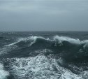 Опасное волнение моря прогнозируется в южной части Охотского моря