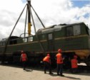 Музей железнодорожной техники в Южно-Сахалинске пополнился новым экспонатом 