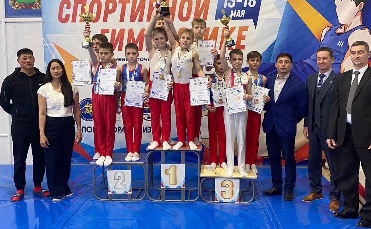Сахалинские гимнасты успешно выступили на втором отборочном этапе летней Спартакиады