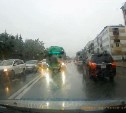 В Южно-Сахалинске водителя пассажирского автобуса привлекут к ответственности за езду по встречной полосе 