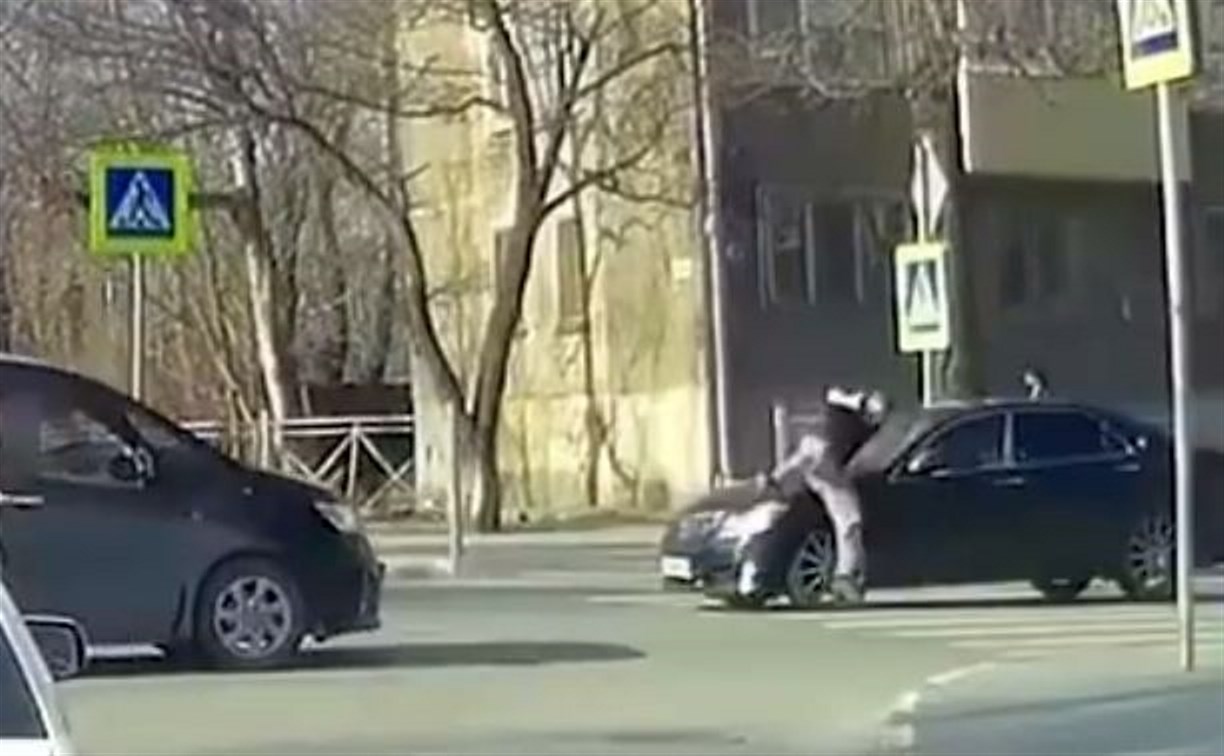 Сахалинец предоставил полиции видео наезда на пешехода и помог поймать нарушителя