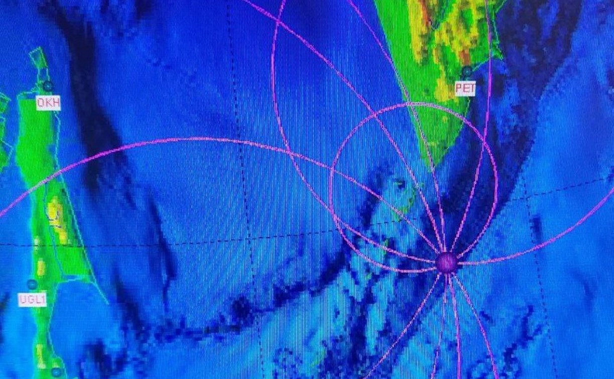 Землетрясение магнитудой 5,3 произошло около Курил