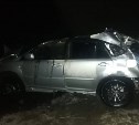 Появились фото с места трагедии в Красногорске: автомобиль рухнул в реку Айнскую