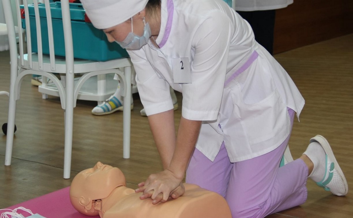 Молодые сахалинские медсестры показали свое мастерство