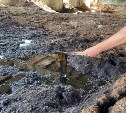 Тонны нефтепродуктов сливают в землю в Тымовском районе