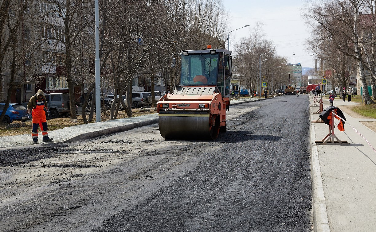 На улице Тихоокеанской в Южно-Сахалинске появится новый тротуар
