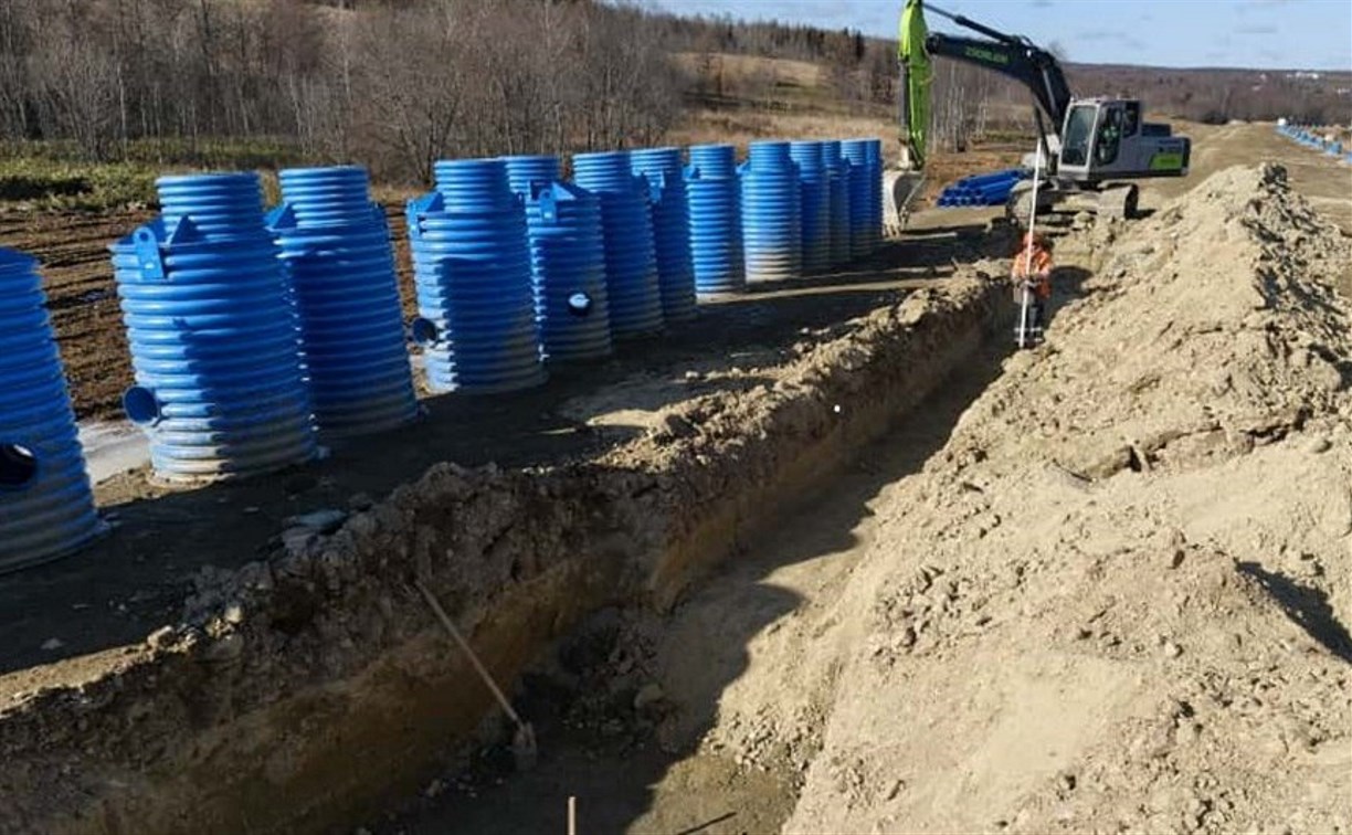Строительство Западного объезда в Южно-Сахалинске - что сделано на данный момент 