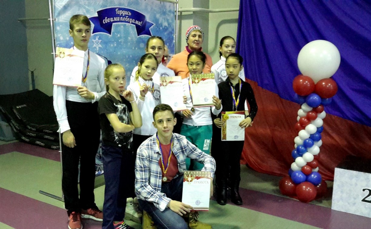 Сахалинские фигуристы завоевали медали турниров в Хабаровске и Уссурийске