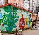 Ко Дню города в Южно-Сахалинске граффитчики разрисуют дома и стены