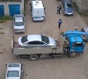 У пьяной автомобилистки в Южно-Сахалинске забрали автомобиль