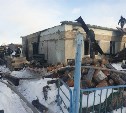 Крупный пожар произошел в Поронайском районе
