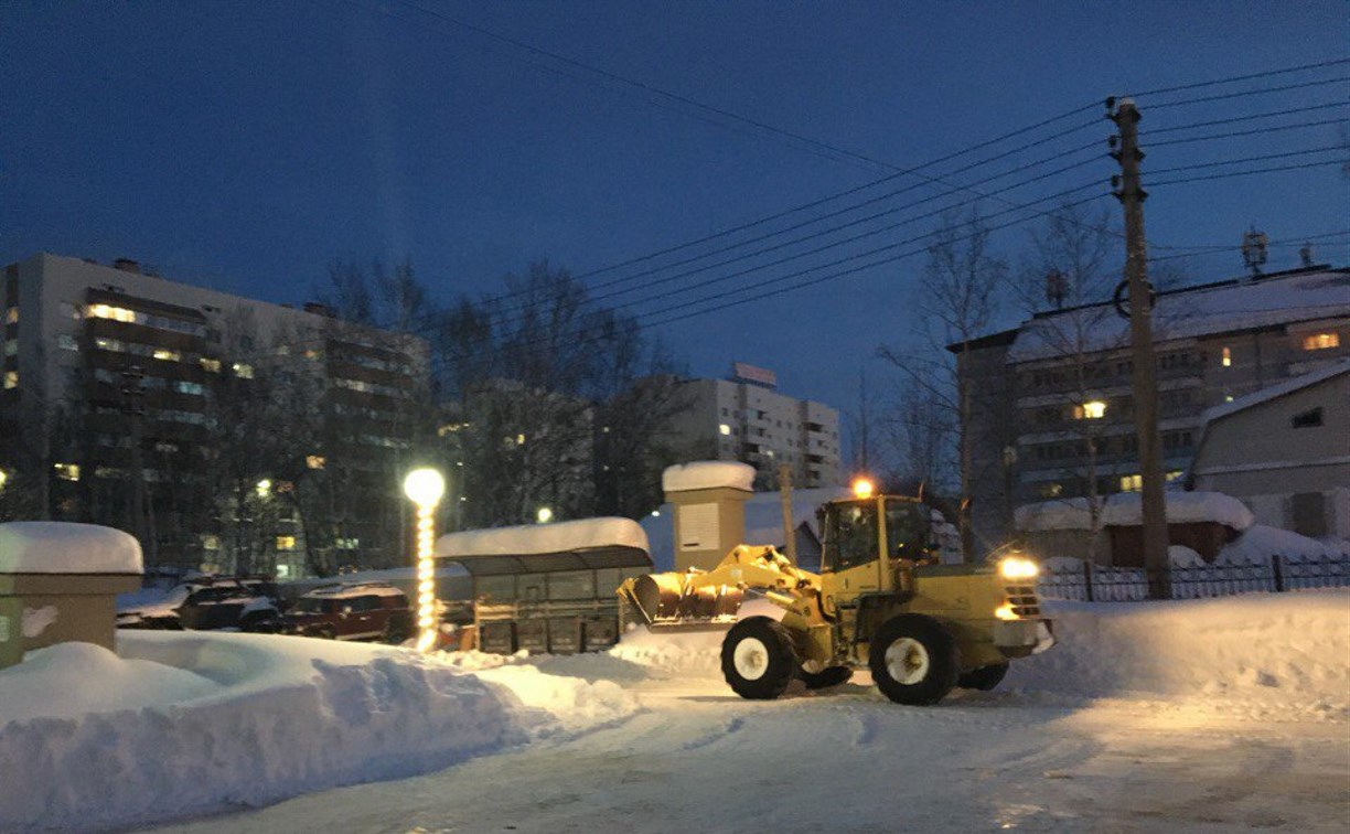 Управляющим компаниям Южно-Сахалинска компенсировали расходы на расчистку снега