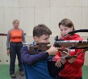 Олимпийская чемпионка Анна Богалий посмотрела, как тренируются сахалинские спортсмены