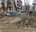 Непролазная грязь в 6 микрорайоне В Южно-Сахалинске (дополнение)