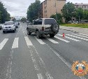74-летний водитель в Южно-Сахалинске на пешеходном переходе сбил подростка