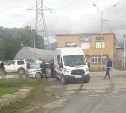 Автомобиль сбил мужчину на пешеходном переходе в Южно-Сахалинске
