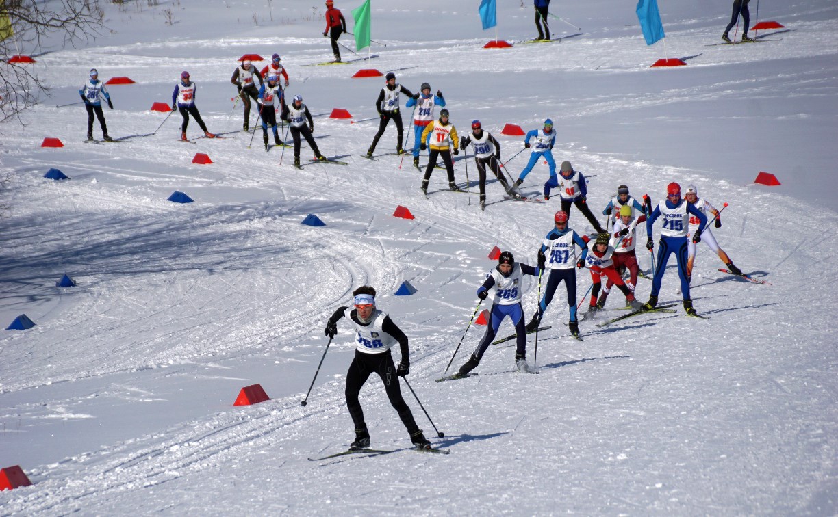 Чемпионат и первенство по лыжным гонкам завершилось в Корсаковском районе 