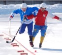 «Сахалин» - бронзовый призер Кубка Дальнего Востока по хоккею с мячом среди ветеранов