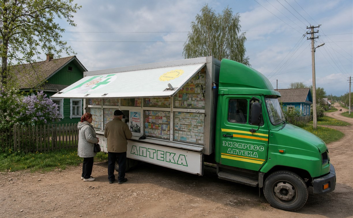 В России появятся передвижные аптеки для сёл