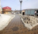 Мэр Южно-Сахалинска дал коммунальщикам неделю на уборку льда с тротуаров