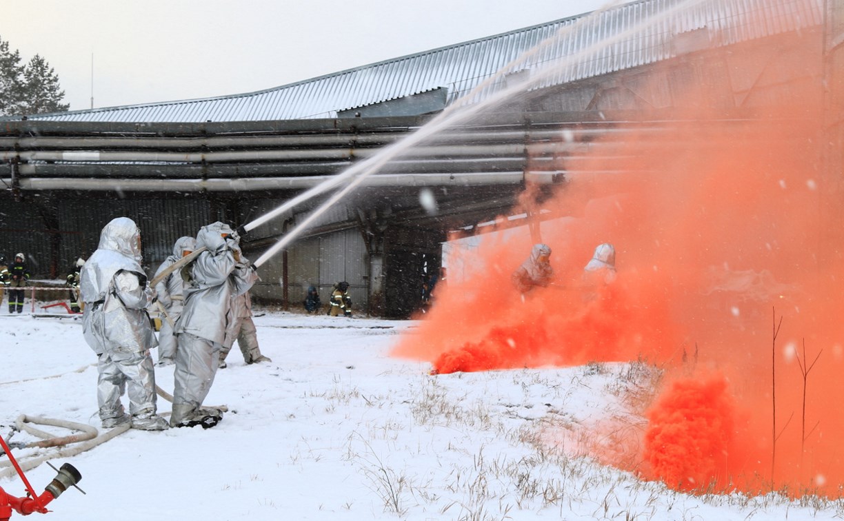 Резервуар с мазутом «загорелся» на ТЭЦ-1 Южно-Сахалинска