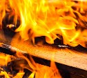 Два пожара за день потушили в СНТ "Коммунальник" в Южно-Сахалинске