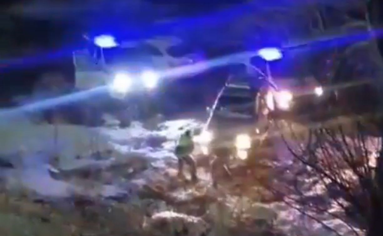 В столице Камчатки полицейским пришлось останавливать нарушителя стрельбой