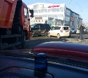 Четыре автомобиля столкнулись в Южно-Сахалинске