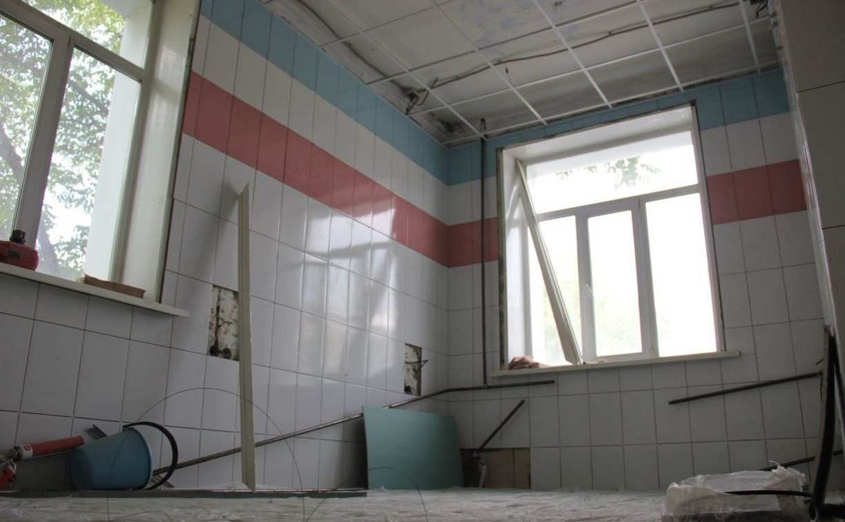 Филиал детской поликлиники в Южно-Сахалинске почти готов принять врачей