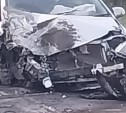 Два автомобиля искорёжило в ДТП в Углегорском районе