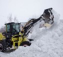 Более 4,5 тысячи кубических метров снега вывезли в Анивском районе